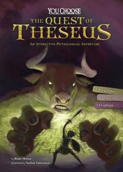 Paperback The Quest of Theseus: An Interactive Mythological Adventure Book