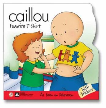 Paperback Caillou Favorite T-Shirt (Scooter) Book