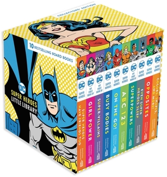 Hardcover DC Super Heroes Little Library Book