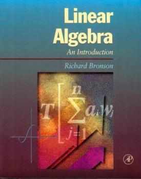 Paperback Linear Algebra: An Introduction Book