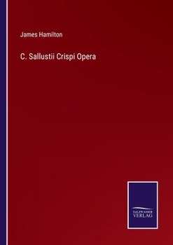 Paperback C. Sallustii Crispi Opera Book
