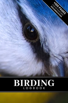 Birding Bird Watching Ornithology Log Book Journal Notebook Diary - Yellow Tit : Bird Identification Ornithologist Field Notepad Birder Record with 110 Pages in 6 X 9 Inch for Spotting Observation Tra