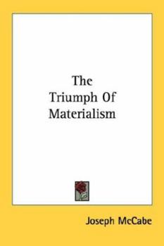 Paperback The Triumph Of Materialism Book