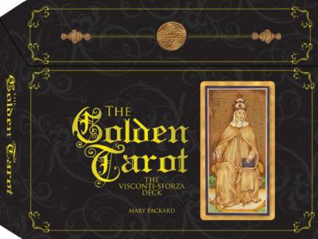 Paperback The Golden Tarot: The Visconti-Sforza Deck Book