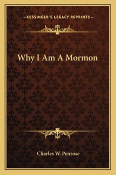 Paperback Why I Am A Mormon Book