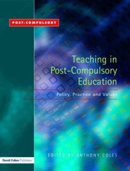 Paperback Teaching in Post-Compulsory Education: Policy, Practice and Values Book