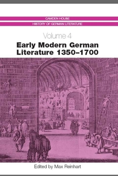 Hardcover Early Modern German Literature 1350-1700 Book
