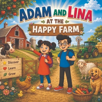 Paperback Adam and Lina at the Happy Farm Book
