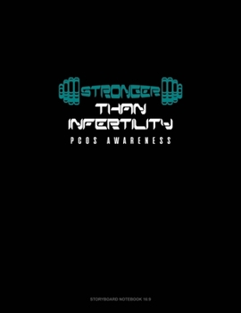 Stronger Than Infertility - PCOS Awareness: Storyboard Notebook 1.85:1
