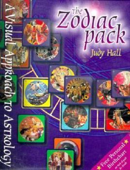 Paperback The Zodiac Pack: A Visual Approach to Astrology Book