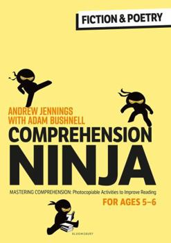 Paperback Comprehension Ninja for Ages 5-6: F Book
