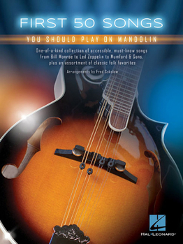 Paperback First 50 Songs You Should Play on Mandolin Book