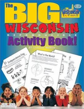 Paperback The Big Wisconsin Activity Book! Book
