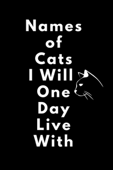 Cat Names:  Notebook, Journal: Lined Paper 120 Pages - 6 x 9 inches in Size