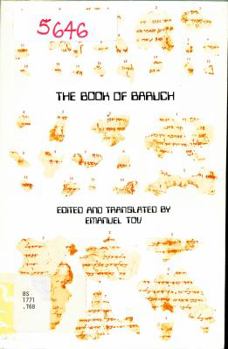 Paperback The Book of Baruch: Also Called I Baruch (Greek and Hebrew) (English, Ancient Greek and Hebrew Edition) Book