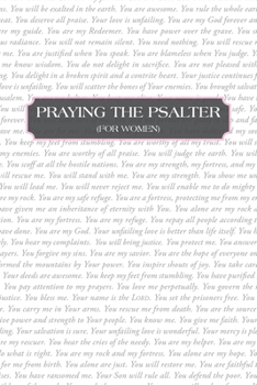 Paperback Praying the Psalter (FOR WOMEN) Book