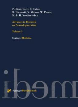 Paperback Advances in Research on Neurodegeneration: Volume 5 Book