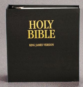 Loose Leaf Loose Leaf Bible-KJV [With 5 Ring Binder] Book