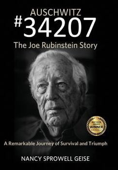 Hardcover Auschwitz #34207 The Joe Rubinstein Story Book