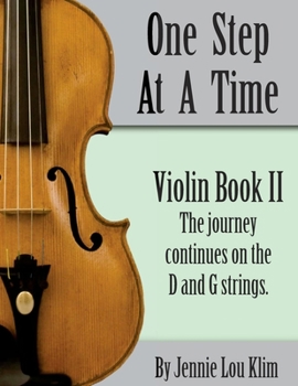 Paperback One Step At A Time: Violin Book II Book
