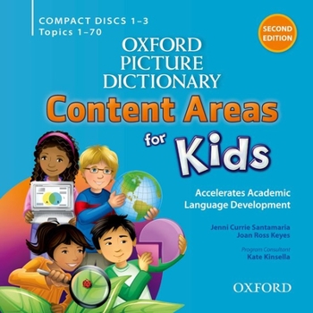 Audio CD Oxford Picture Dictionary Content Area for Kids Classroom Audio CDs Book
