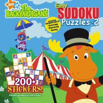 Paperback Easy Sudoku Puzzles [With Stickers] Book