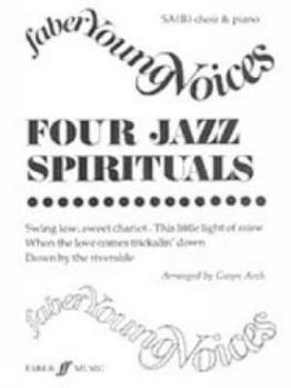 Paperback Four Jazz Spirituals Book