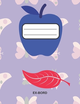 ex-bord: Notebook College Ruled Line Paper, Journal, Diary, Composition Book for school Student Gift Kids Teenager Adult Teacher