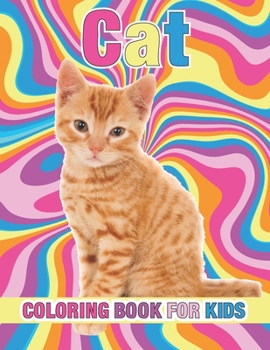 Paperback Cat Coloring Book For Kids: A Collection Cat Design for Kids Book