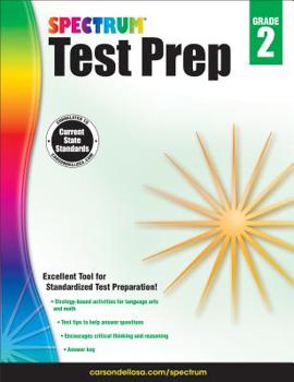 Paperback Spectrum Test Prep, Grade 2 Book