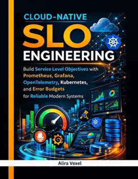 Paperback Cloud-Native SLO Engineering: Build Service Level Objectives with Prometheus, Grafana, OpenTelemetry, Kubernetes, and Error Budgets for Reliable Moder Book