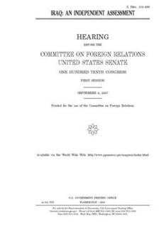 Iraq  : an independent assessment