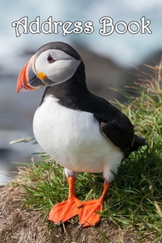 Paperback Address Book: Puffin - Bespoke, personalised address book. Contact us if you would like your own image, name or other text on a book