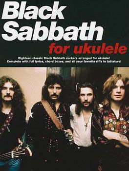 Paperback Black Sabbath for Ukulele Book
