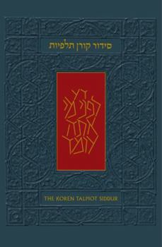 Paperback The Koren Talpiot Siddur: A Hebrew Prayerbook with English Instructions, Ashkenaz Book