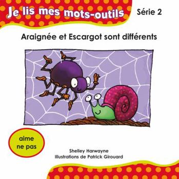 Paperback Araignée et Escargot [French] Book