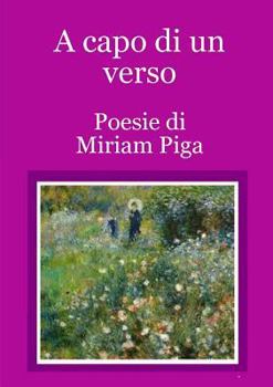 Paperback A capo di un verso [Italian] Book