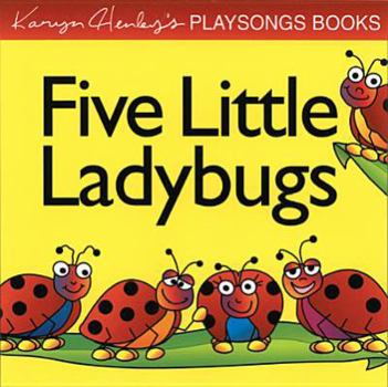 Paperback Five Little Ladybugs Book