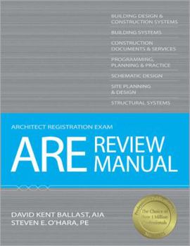 Paperback ARE Review Manual Book