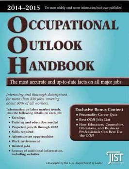 Paperback Occupational Outlook Handbook Book