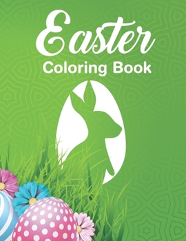 Paperback Easter Coloring Book: Activity Book and Easter Basket Stuffer Mandalas Easter Coloring Book