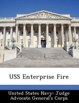 Paperback USS Enterprise Fire Book