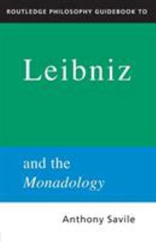 Paperback Routledge Philosophy GuideBook to Leibniz and the Monadology Book