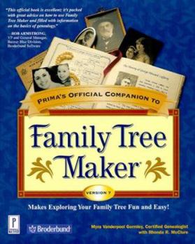 Paperback Prima's Official Guide to Family Tree Maker Version 7 Book