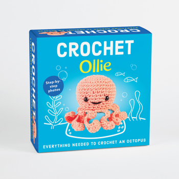Misc. Pil Crochet Kit for Beginners - Ollie the Octopus Amigurumi - Complete DIY Kit with Step-By-Step Instructions, Yarn, Hook, Safety Eyes & Stuffing - Ma Book