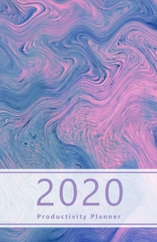 2020 Productivity Planner: Accomplish your goals. Set your goals and review the progress. Personal and professional to-dos, agenda, Gratitude section ... look, turquoise, pink. Soft matte cover).