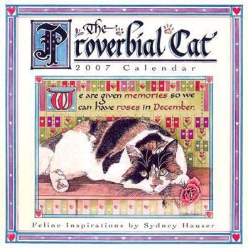 Calendar Proverbial Cat, 2007 Mini Calendar Book