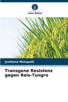 Paperback Transgene Resistenz gegen Reis-Tungro [German] Book