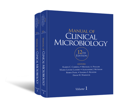 Hardcover Manual of Clinical Microbiology, 2 Volume Set Book