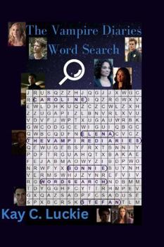 Paperback TVD WordSearch Book: The Vampire Diaries Word Search Book